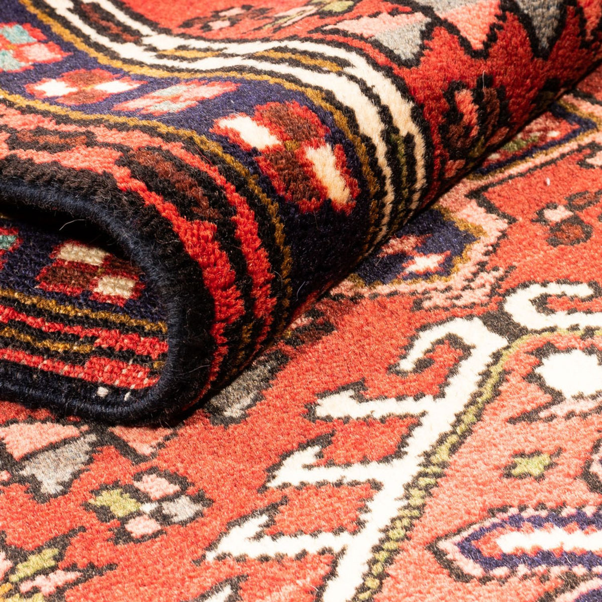 Alfombra de pasillo Alfombra persa - Nómada - 202 x 70 cm - rojo