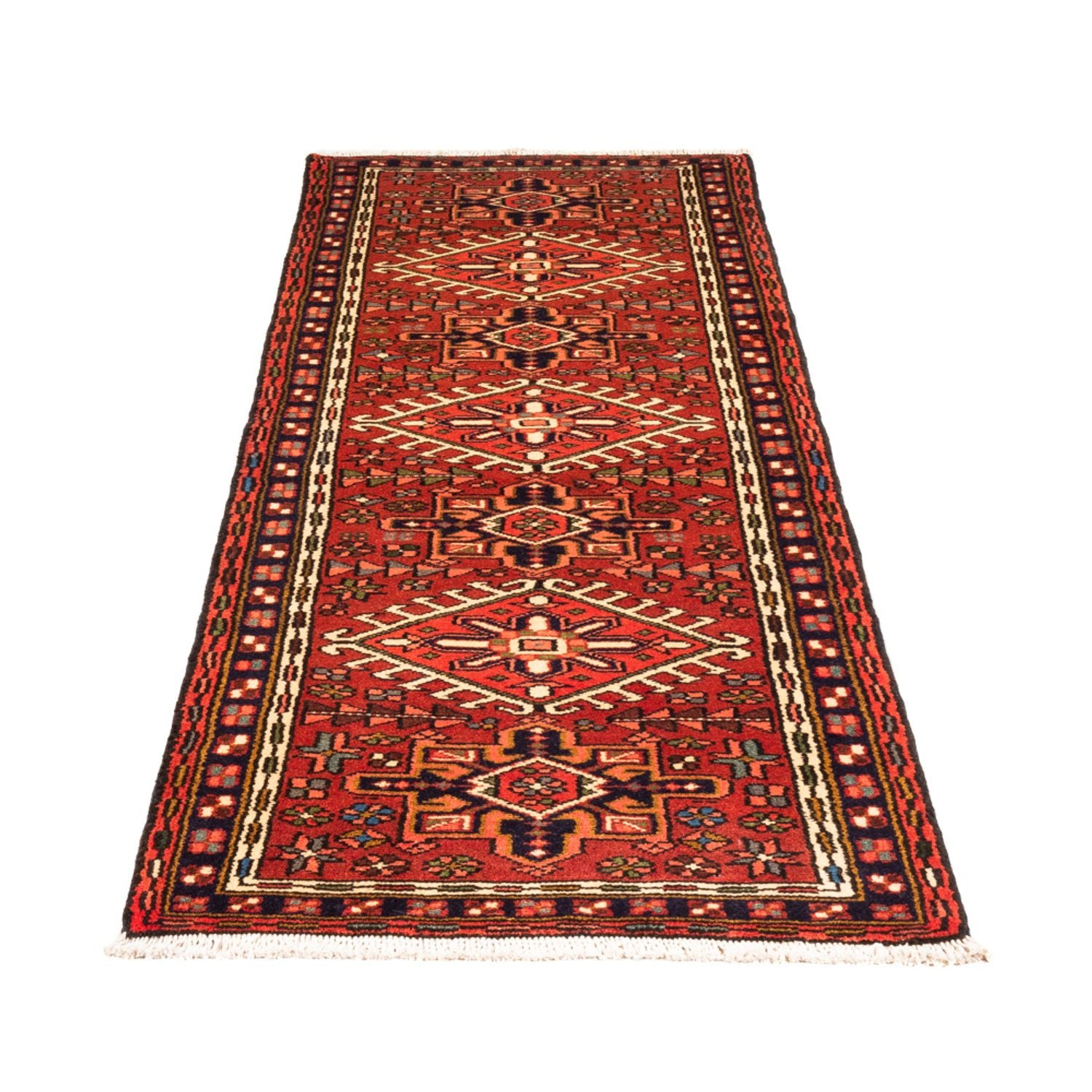 Alfombra de pasillo Alfombra persa - Nómada - 202 x 70 cm - rojo