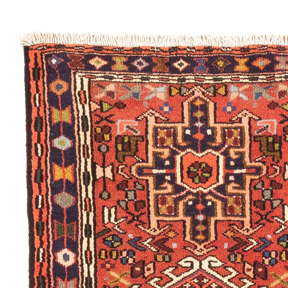 Alfombra de pasillo Alfombra persa - Nómada - 203 x 65 cm - rojo