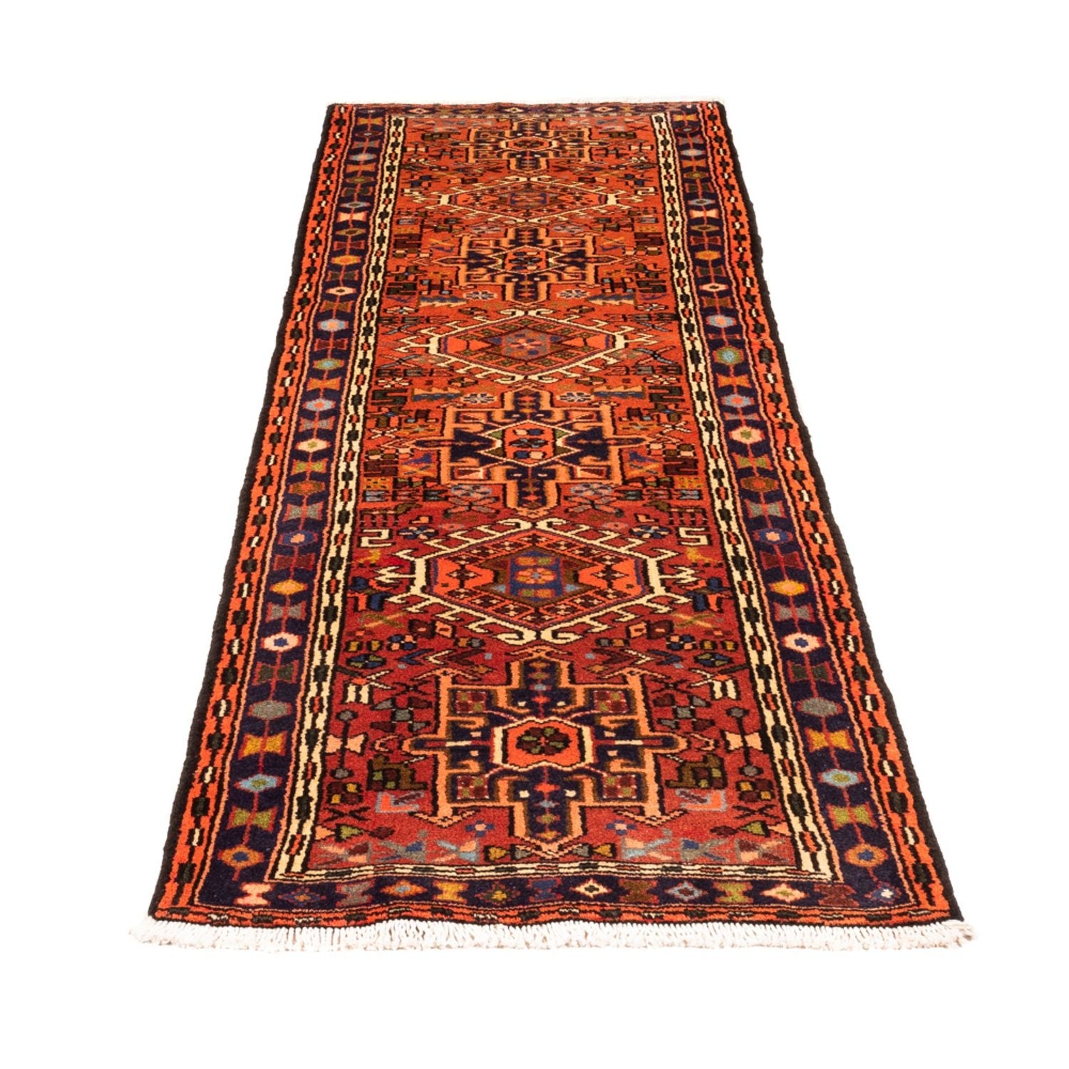 Alfombra de pasillo Alfombra persa - Nómada - 203 x 65 cm - rojo