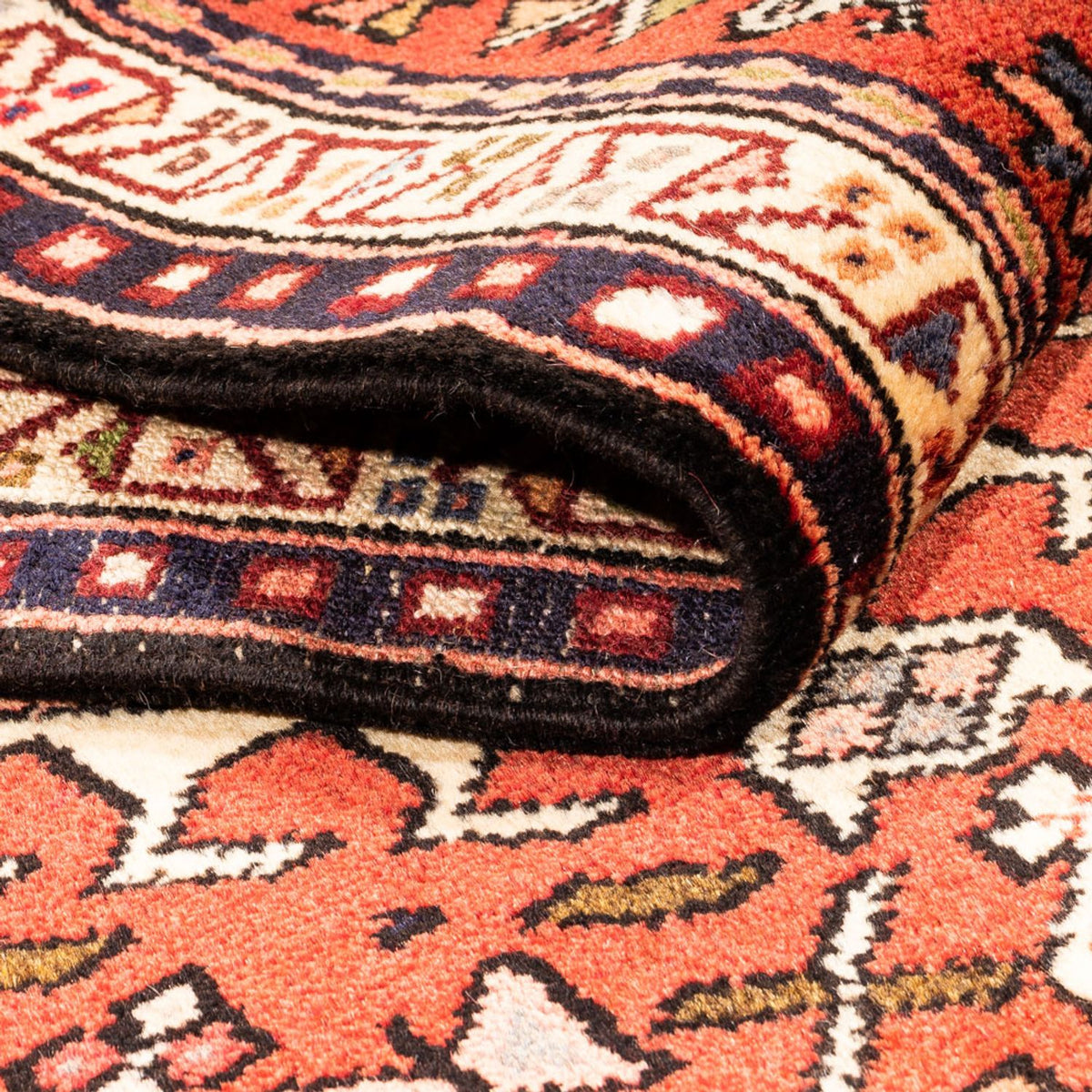 Alfombra de pasillo Alfombra persa - Nómada - 198 x 65 cm - rojo