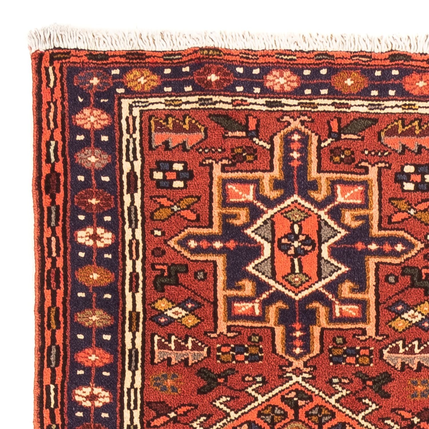 Alfombra de pasillo Alfombra persa - Nómada - 215 x 64 cm - rojo