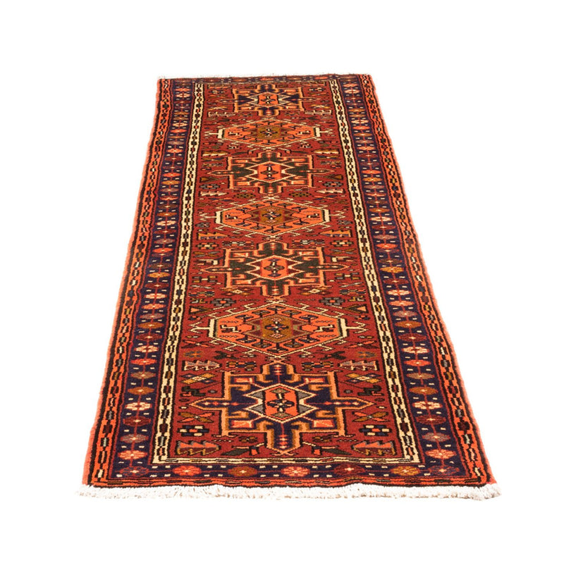 Alfombra de pasillo Alfombra persa - Nómada - 215 x 64 cm - rojo