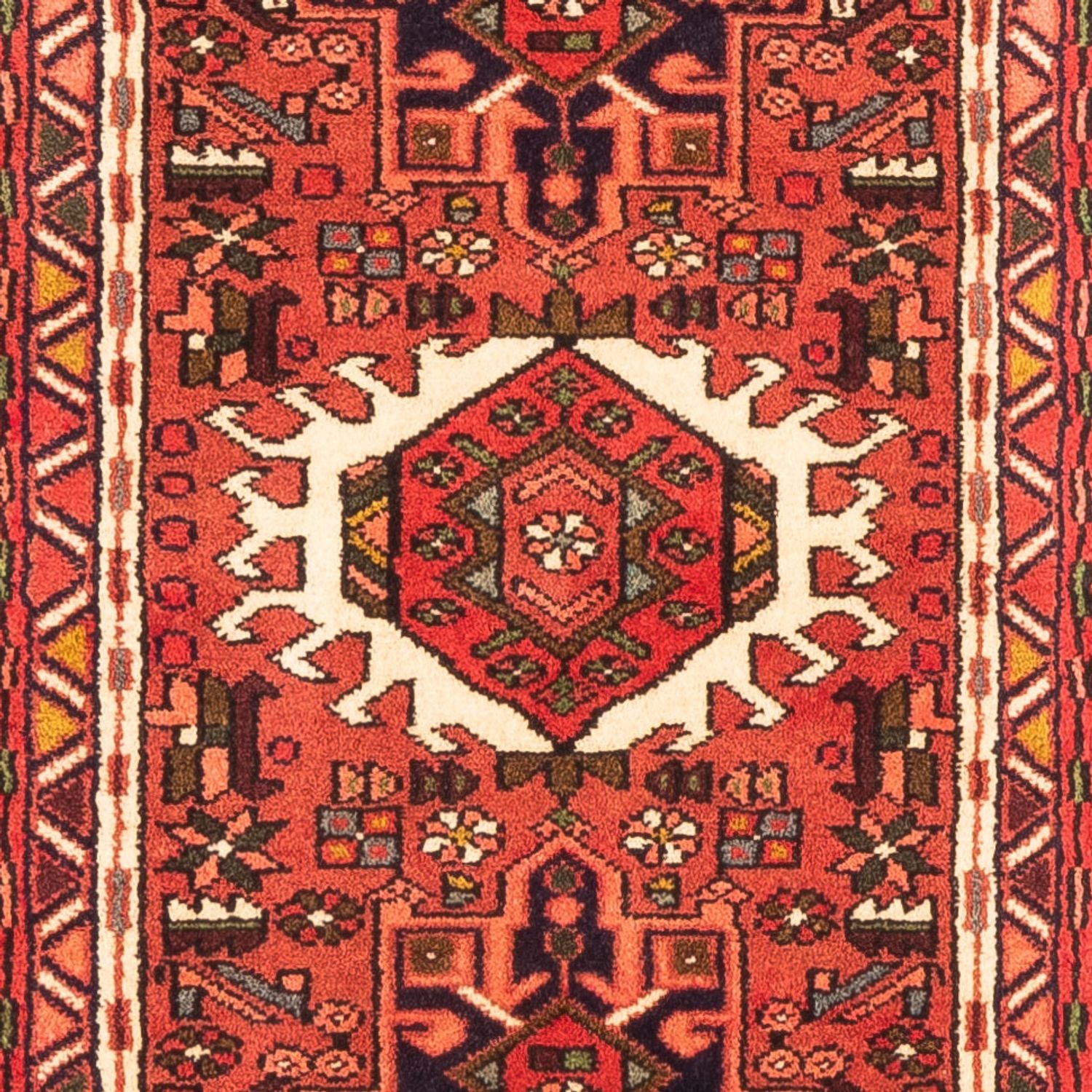 Alfombra de pasillo Alfombra persa - Nómada - 217 x 66 cm - rojo
