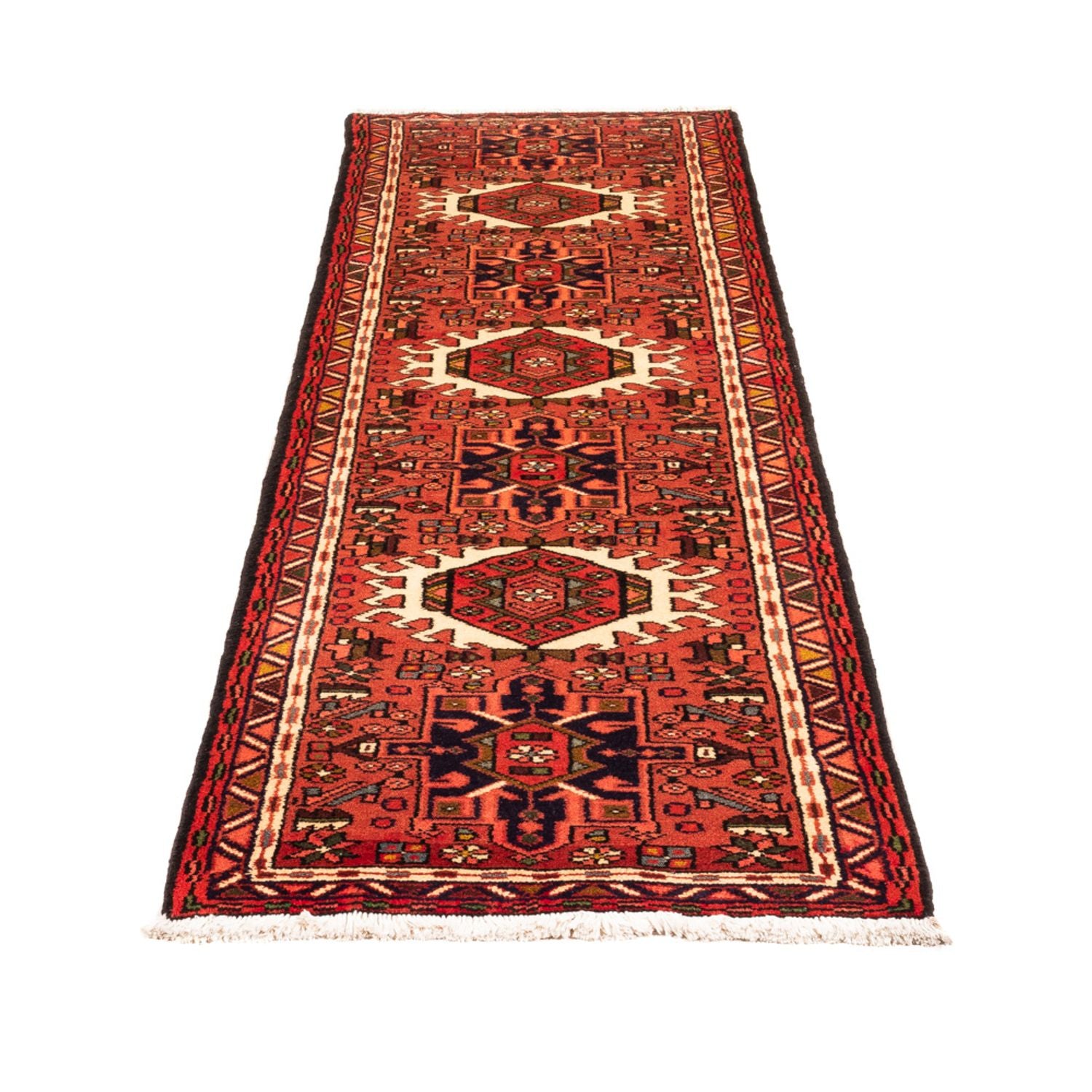 Alfombra de pasillo Alfombra persa - Nómada - 217 x 66 cm - rojo
