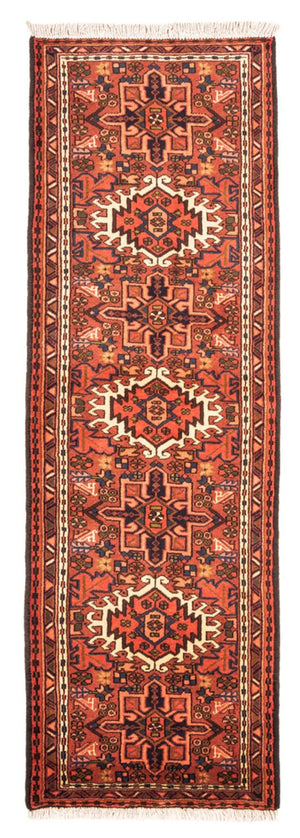 Alfombra de pasillo Alfombra persa - Nómada - 206 x 68 cm - rojo