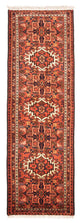 Alfombra de pasillo Alfombra persa - Nómada - 206 x 68 cm - rojo