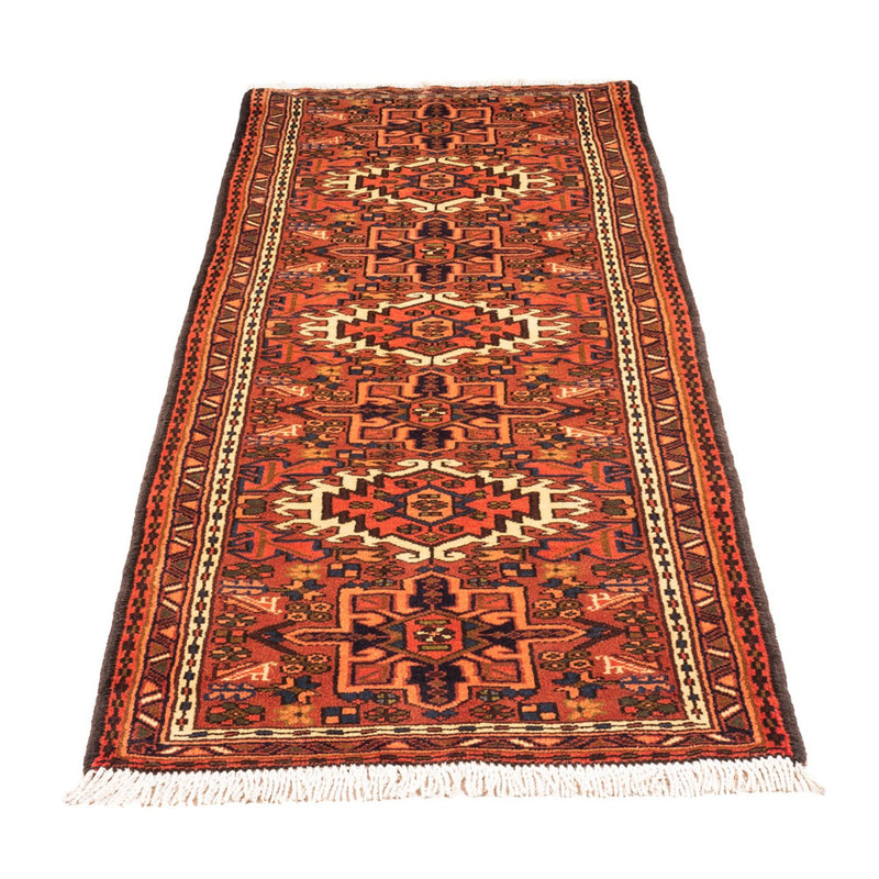 Alfombra de pasillo Alfombra persa - Nómada - 206 x 68 cm - rojo