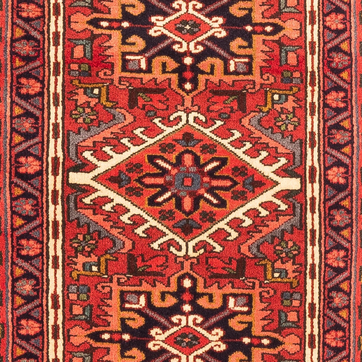 Alfombra de pasillo Alfombra persa - Nómada - 202 x 62 cm - rojo