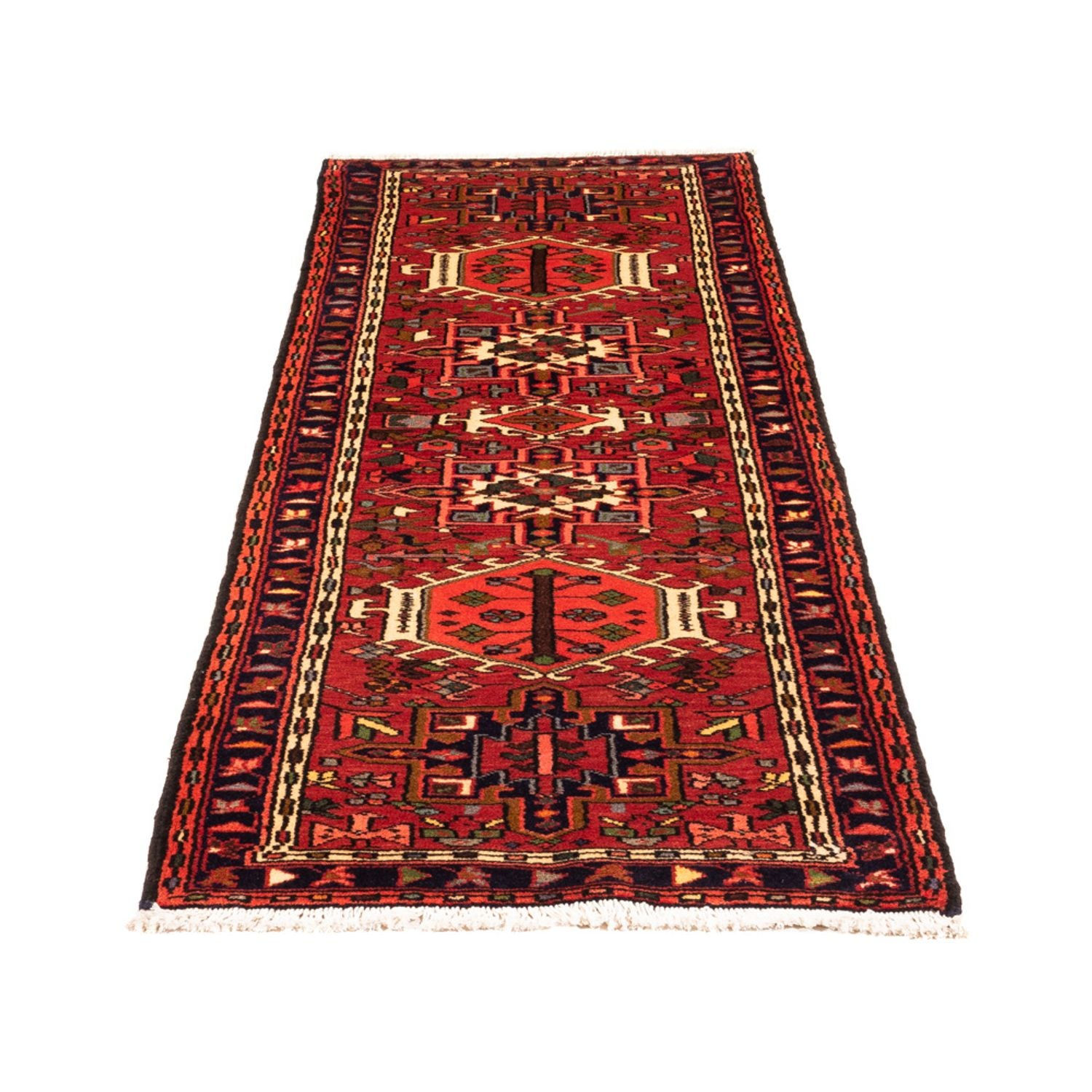 Alfombra de pasillo Alfombra persa - Nómada - 194 x 68 cm - rojo