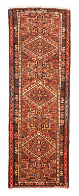 Alfombra de pasillo Alfombra persa - Nómada - 195 x 64 cm - rojo