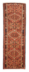 Qaraja Alfombra 64x195cm - Alfombra persa - Alfombra de pasillo / Rojo / 64 x 195 cm Alfombra de pasillo