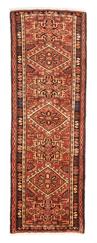 Alfombra de pasillo Alfombra persa - Nómada - 195 x 64 cm - rojo