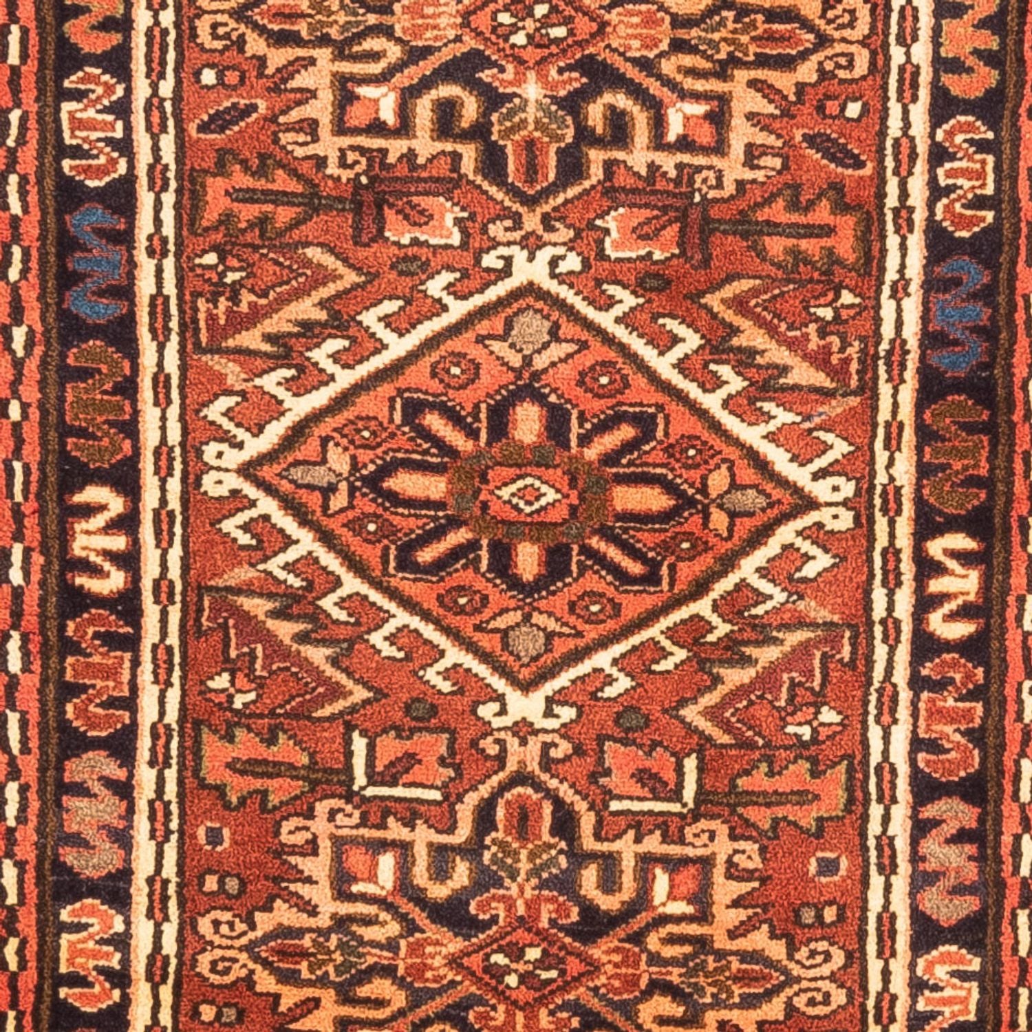 Alfombra de pasillo Alfombra persa - Nómada - 195 x 64 cm - rojo