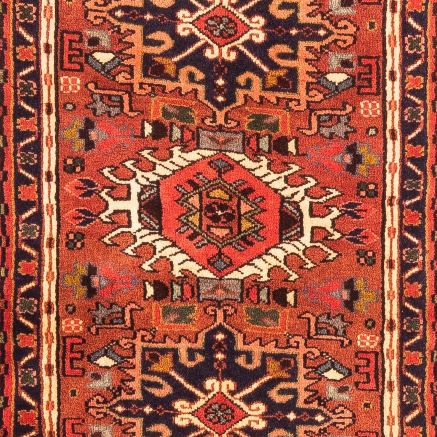 Alfombra de pasillo Alfombra persa - Nómada - 206 x 67 cm - rojo