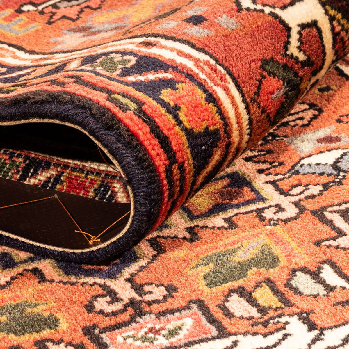 Alfombra de pasillo Alfombra persa - Nómada - 206 x 67 cm - rojo