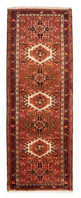 Alfombra de pasillo Alfombra persa - Nómada - 202 x 71 cm - rojo