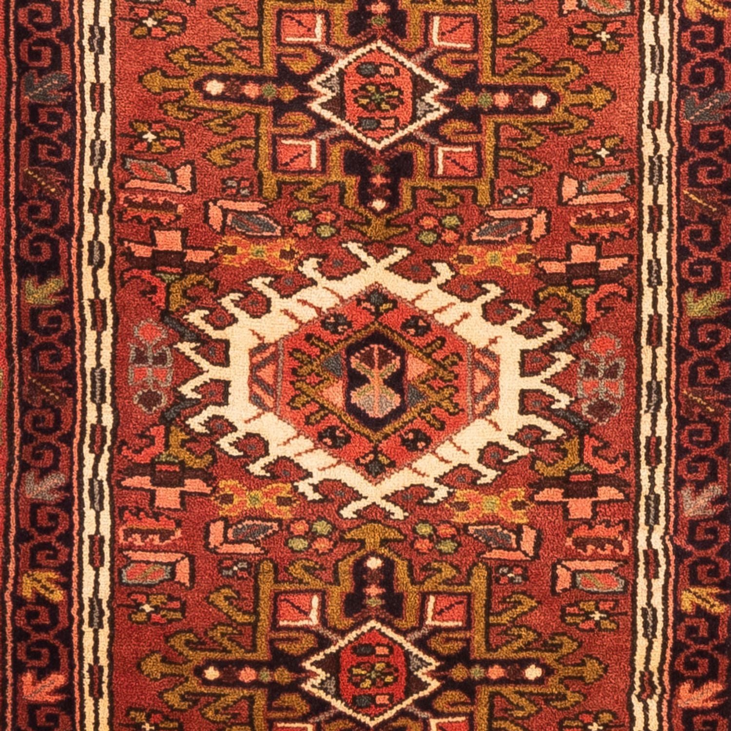 Alfombra de pasillo Alfombra persa - Nómada - 202 x 71 cm - rojo