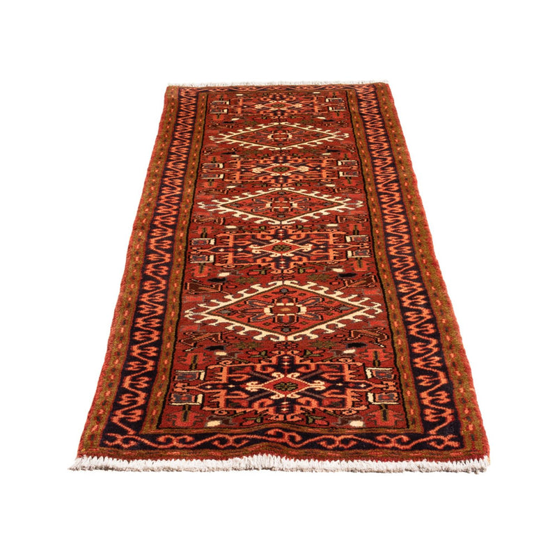 Alfombra de pasillo Alfombra persa - Nómada - 201 x 68 cm - rojo
