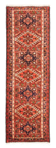 Alfombra de pasillo Alfombra persa - Nómada - 205 x 70 cm - rojo