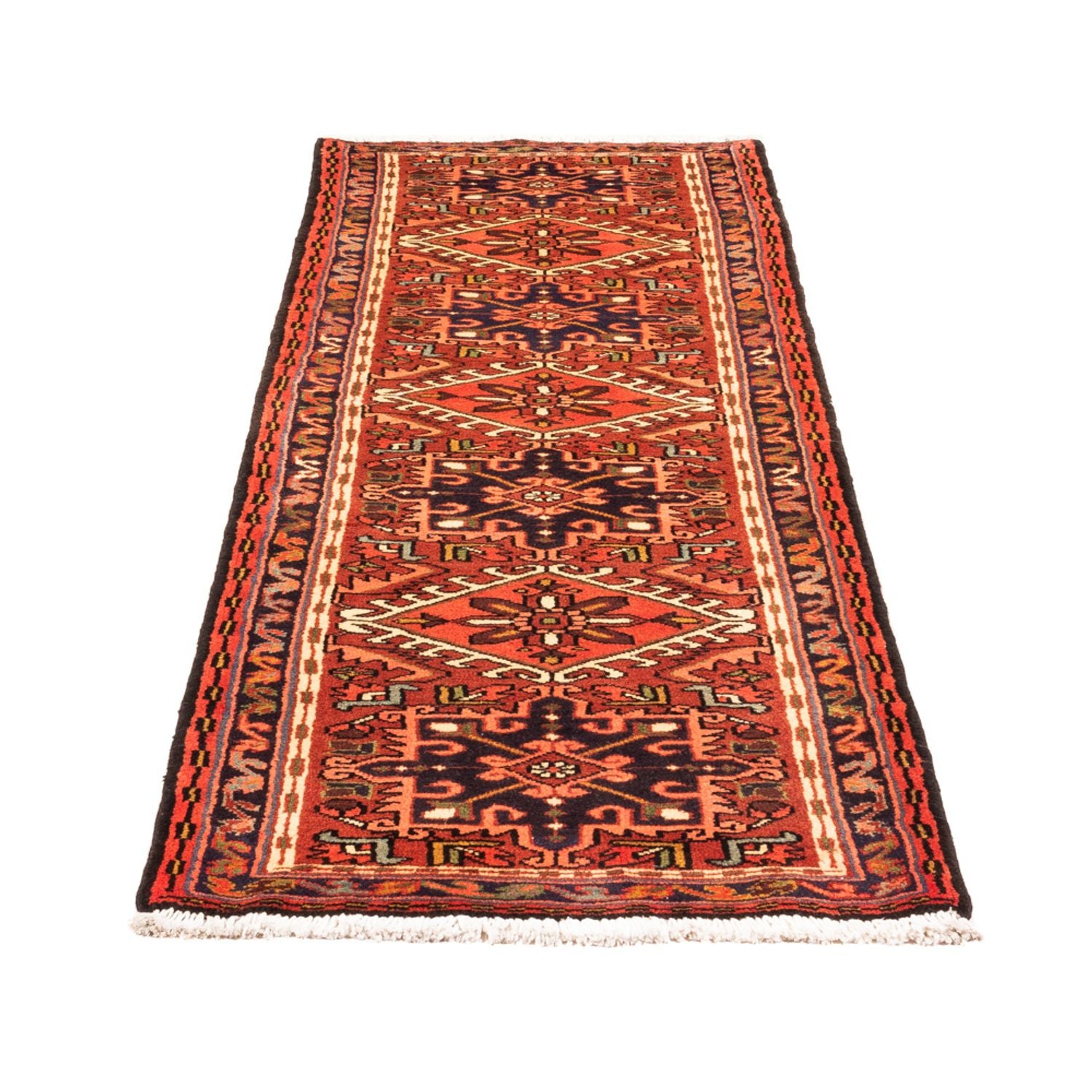 Alfombra de pasillo Alfombra persa - Nómada - 205 x 70 cm - rojo