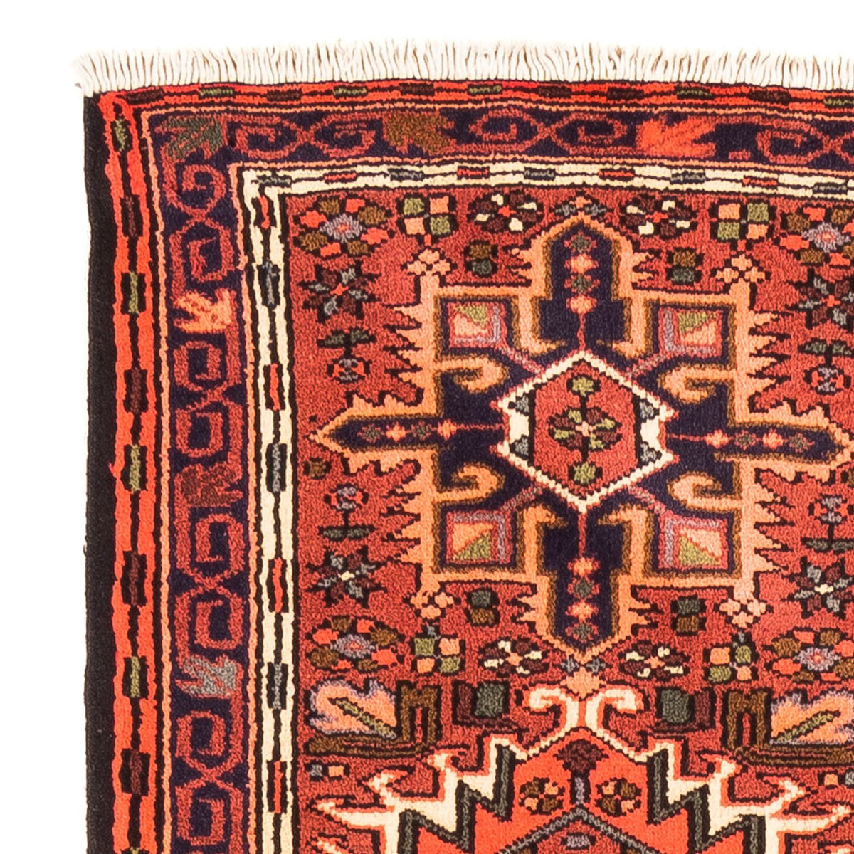 Alfombra de pasillo Alfombra persa - Nómada - 194 x 67 cm - rojo