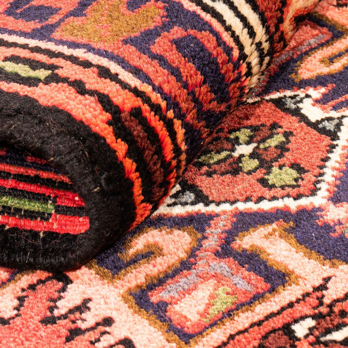 Alfombra de pasillo Alfombra persa - Nómada - 194 x 67 cm - rojo