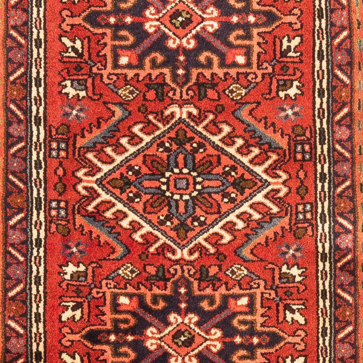 Alfombra de pasillo Alfombra persa - Nómada - 198 x 68 cm - rojo