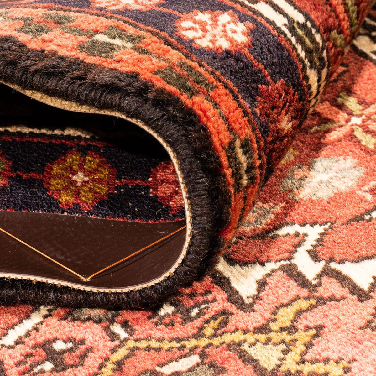 Alfombra de pasillo Alfombra persa - Nómada - 200 x 74 cm - rojo