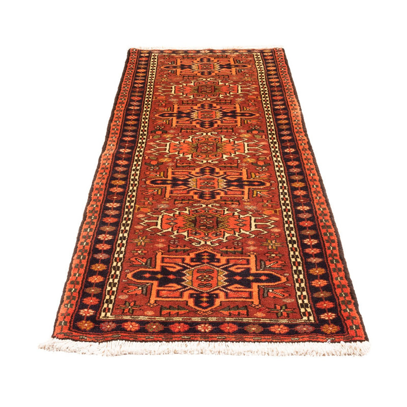 Alfombra de pasillo Alfombra persa - Nómada - 200 x 74 cm - rojo
