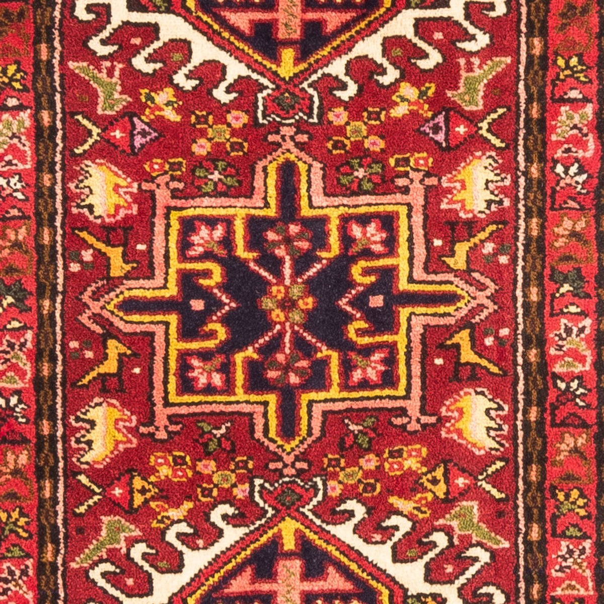 Alfombra de pasillo Alfombra persa - Nómada - 195 x 58 cm - rojo