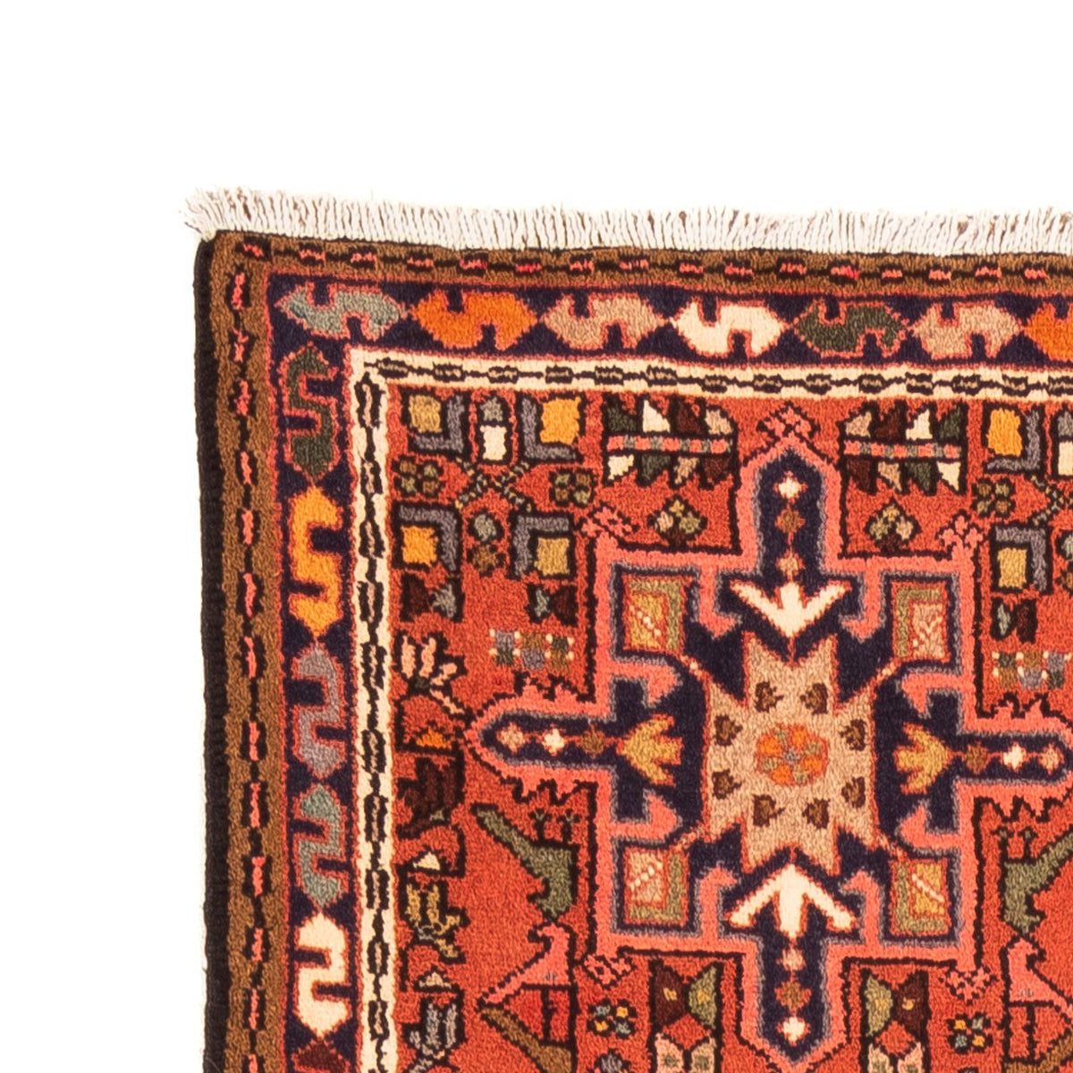 Alfombra de pasillo Alfombra persa - Nómada - 280 x 68 cm - rojo