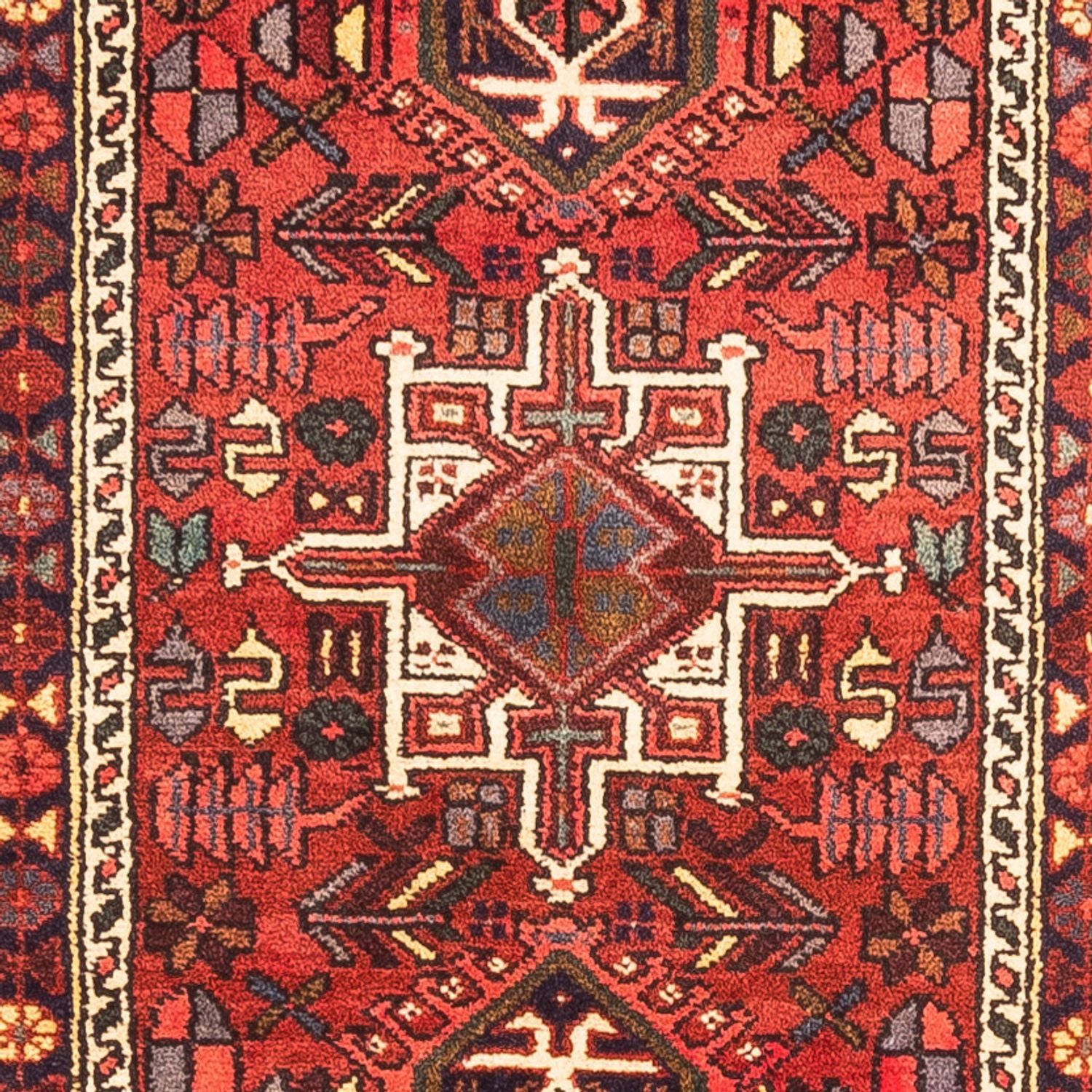 Alfombra de pasillo Alfombra persa - Nómada - 276 x 67 cm - rojo