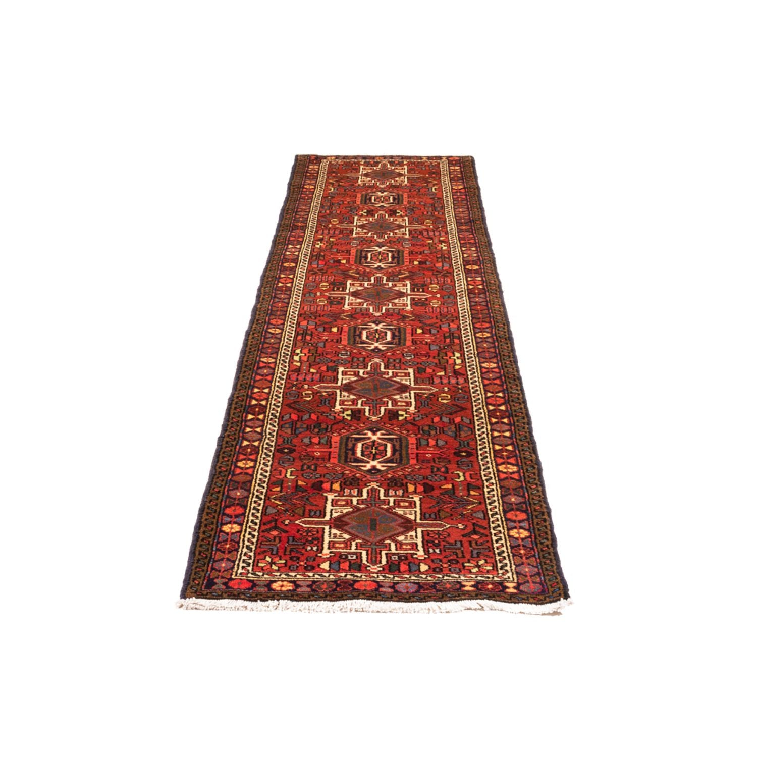 Alfombra de pasillo Alfombra persa - Nómada - 276 x 67 cm - rojo