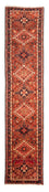 Alfombra de pasillo Alfombra persa - Nómada - 293 x 60 cm - rojo