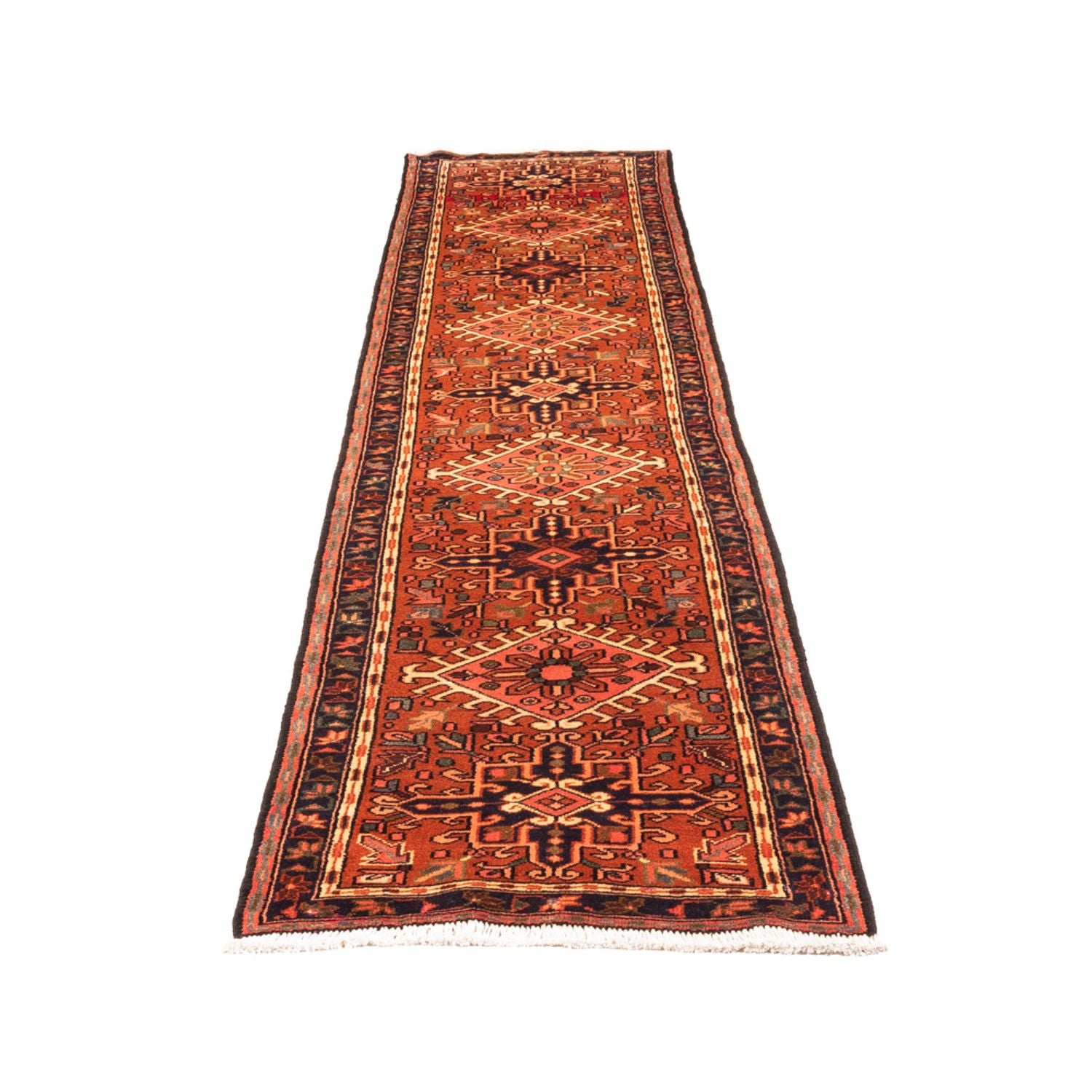 Alfombra de pasillo Alfombra persa - Nómada - 293 x 60 cm - rojo