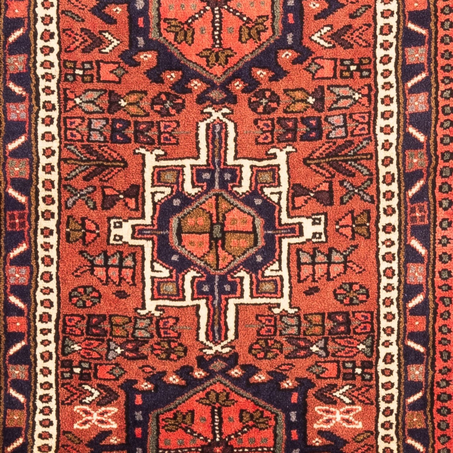 Alfombra de pasillo Alfombra persa - Nómada - 297 x 73 cm - rojo