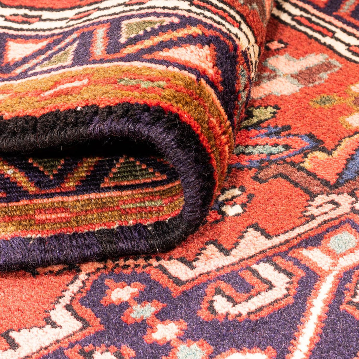 Alfombra de pasillo Alfombra persa - Nómada - 300 x 72 cm - rojo