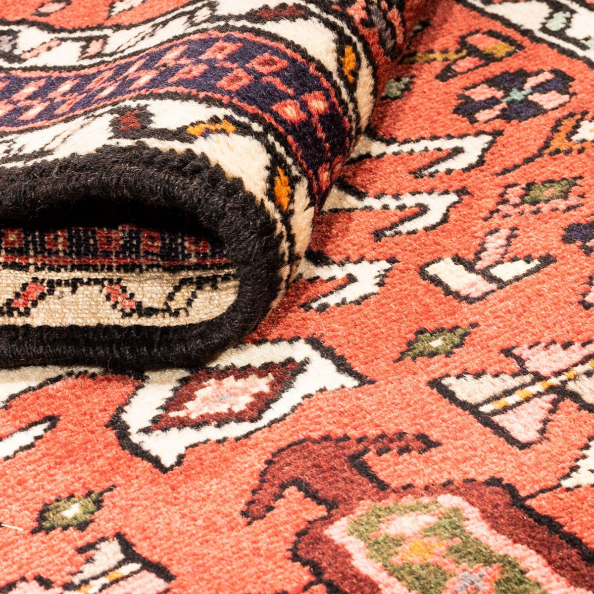 Alfombra de pasillo Alfombra persa - Nómada - 303 x 70 cm - rojo