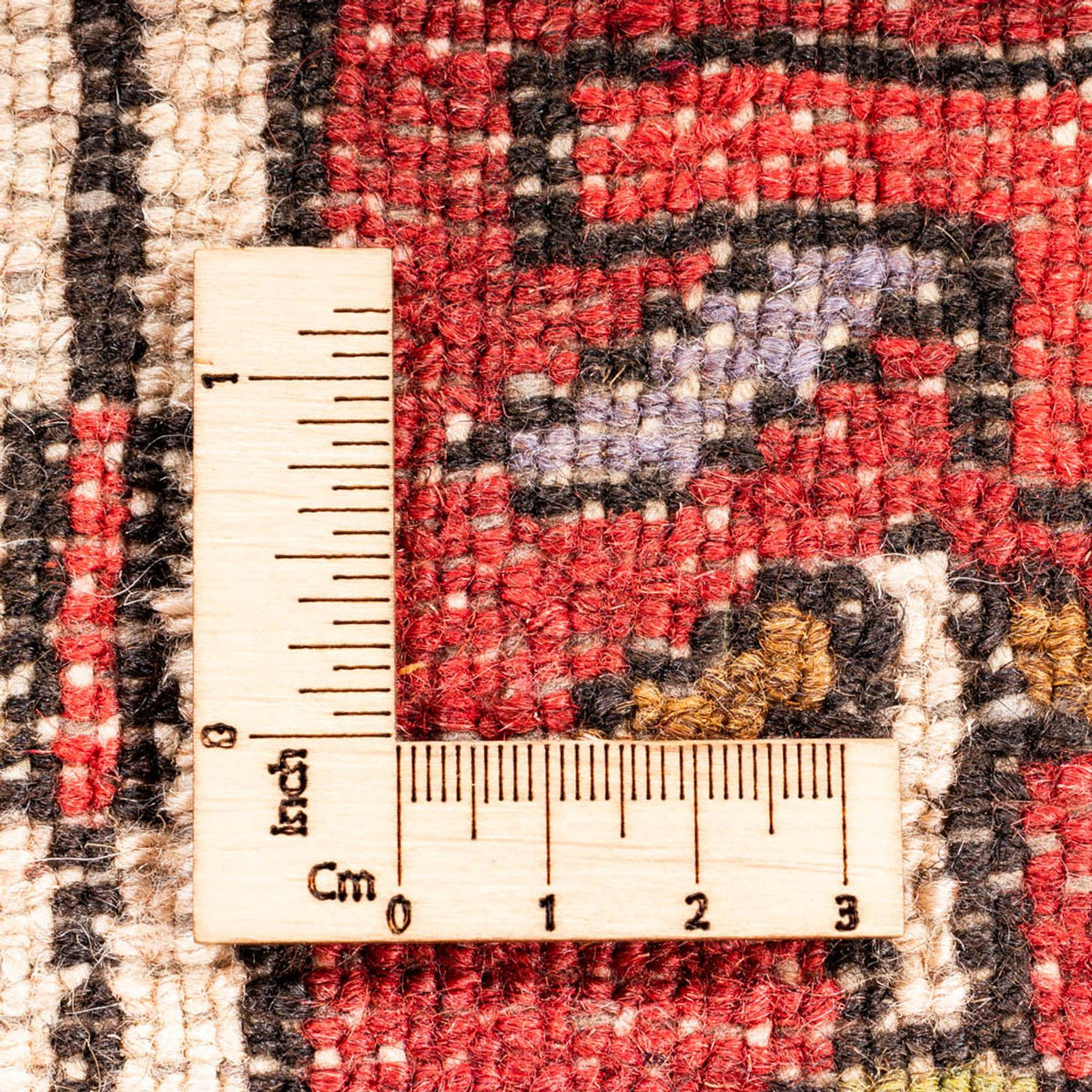 Alfombra de pasillo Alfombra persa - Nómada - 278 x 67 cm - rojo