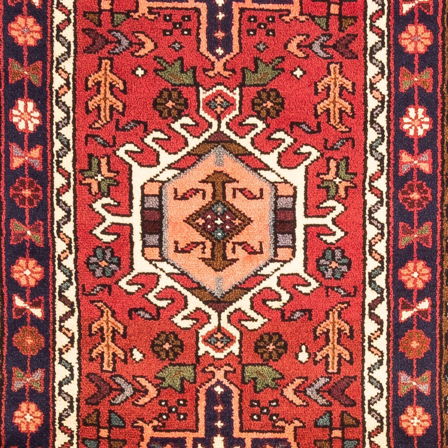 Alfombra de pasillo Alfombra persa - Nómada - 280 x 70 cm - rojo