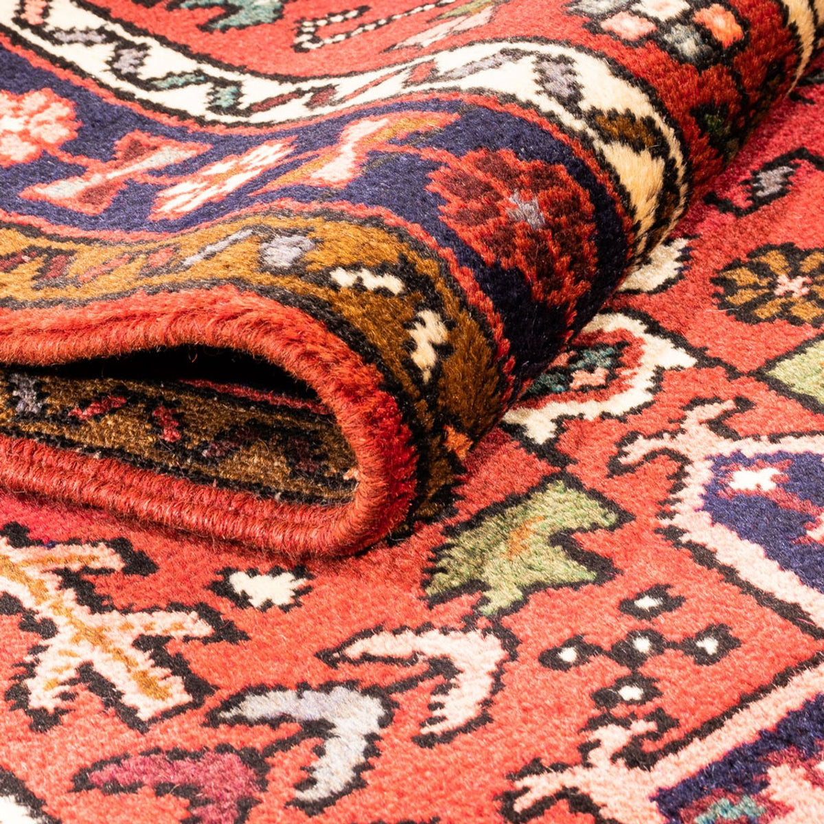 Alfombra de pasillo Alfombra persa - Nómada - 280 x 70 cm - rojo