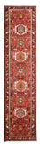 Alfombra de pasillo Alfombra persa - Nómada - 275 x 74 cm - rojo