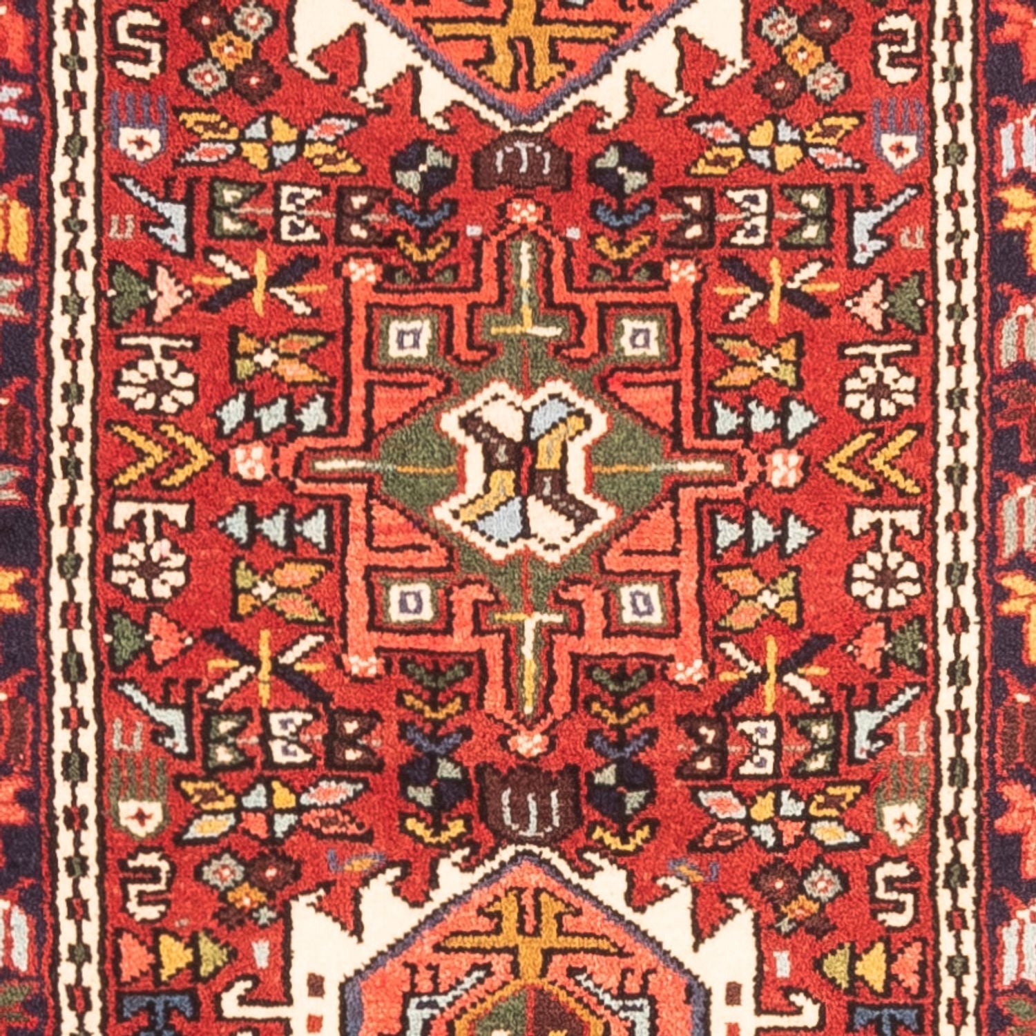 Alfombra de pasillo Alfombra persa - Nómada - 275 x 74 cm - rojo