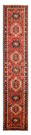 Alfombra de pasillo Alfombra persa - Nómada - 300 x 73 cm - rojo