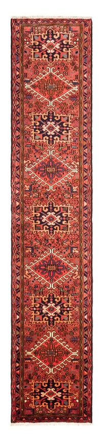 Alfombra de pasillo Alfombra persa - Nómada - 285 x 66 cm - rojo