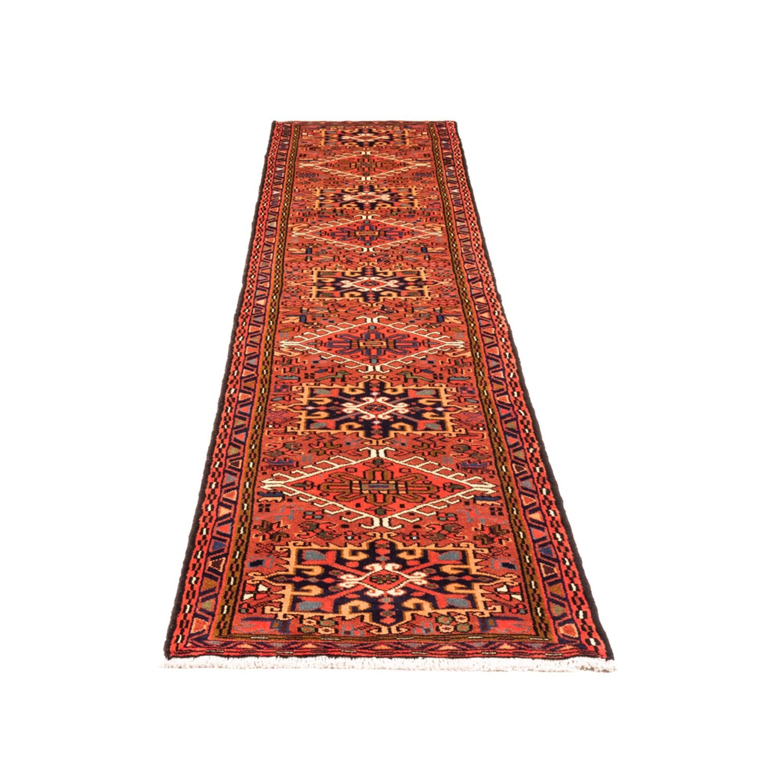 Alfombra de pasillo Alfombra persa - Nómada - 285 x 66 cm - rojo