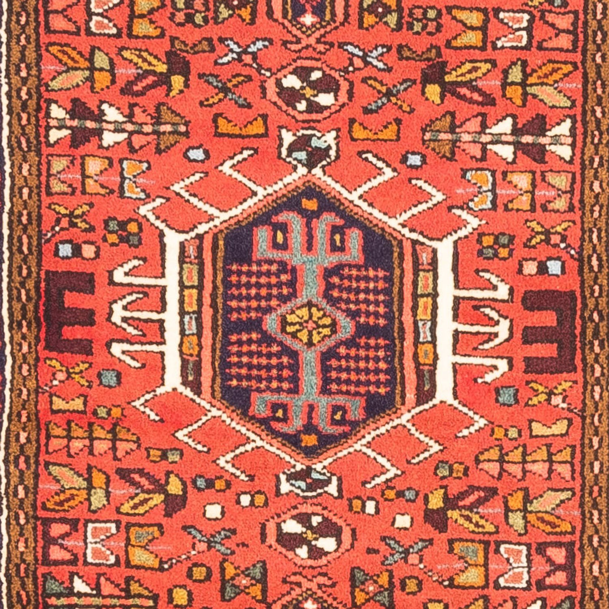 Alfombra de pasillo Alfombra persa - Nómada - 288 x 75 cm - rojo