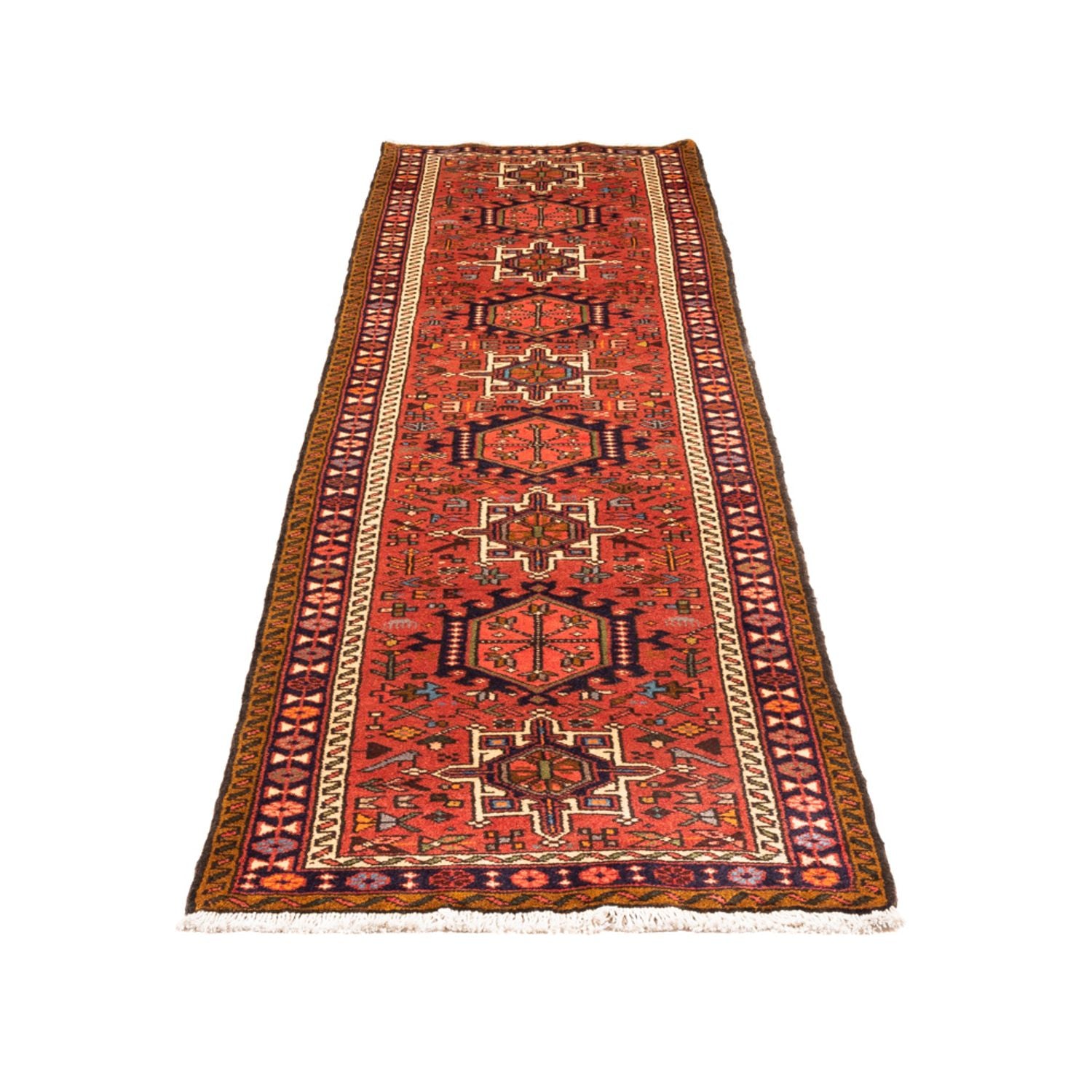 Alfombra de pasillo Alfombra persa - Nómada - 285 x 72 cm - rojo