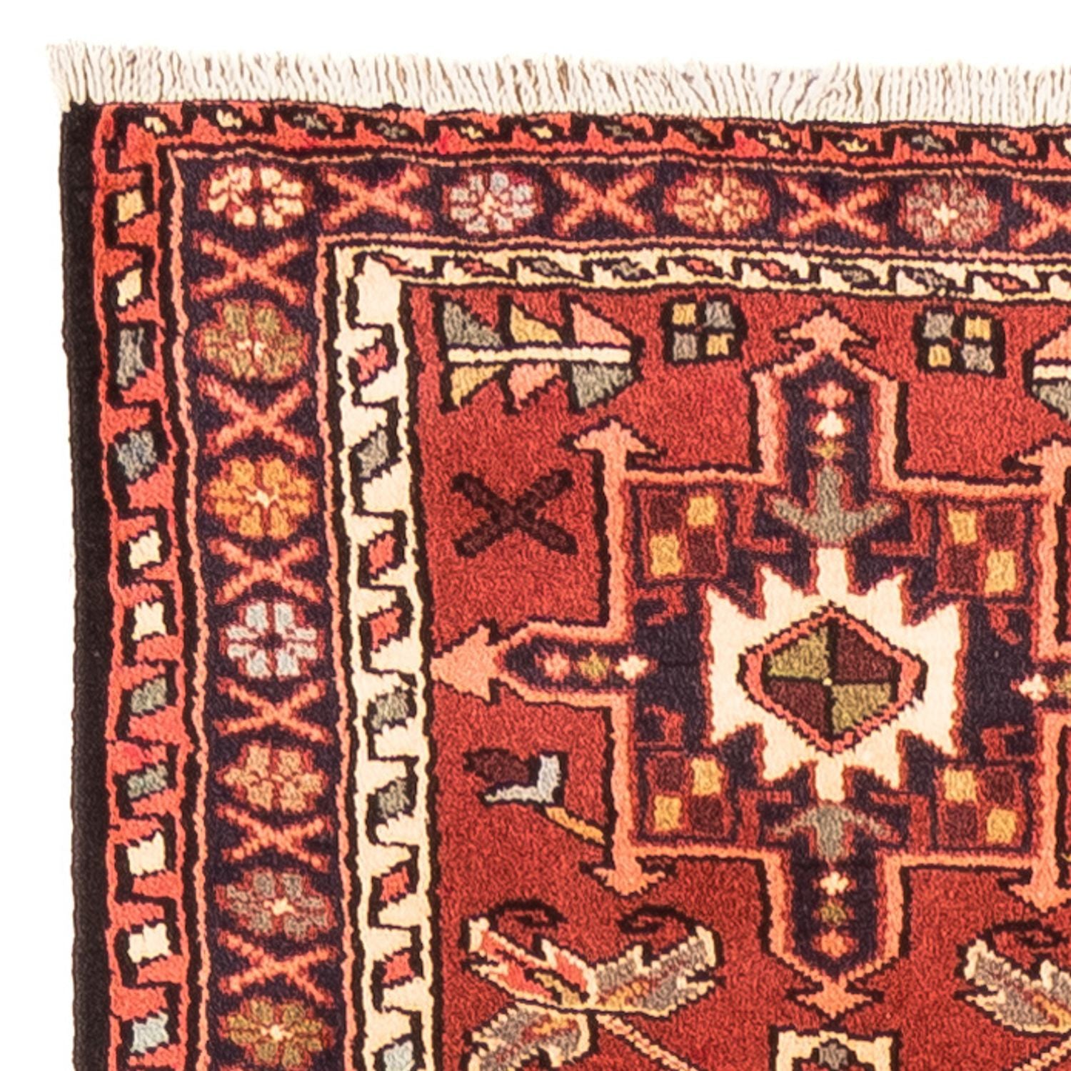 Alfombra de pasillo Alfombra persa - Nómada - 278 x 66 cm - rojo